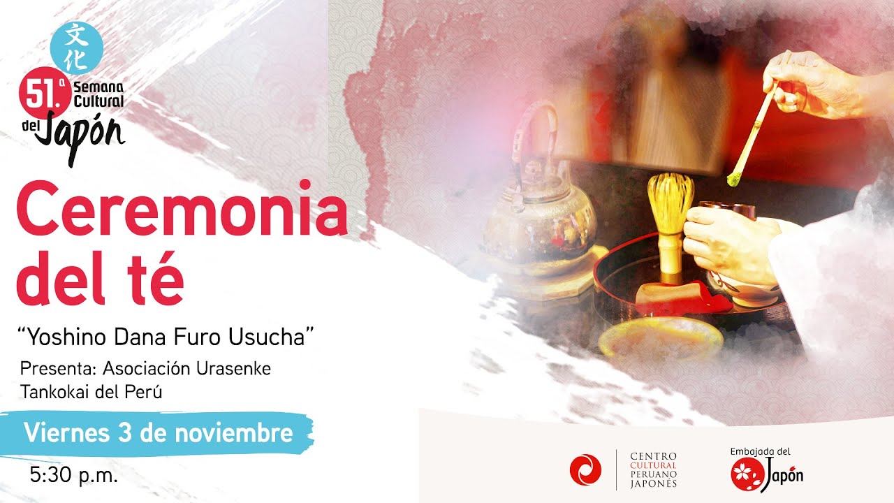 Ceremonia del té - Yoshino Dana Furo Usucha