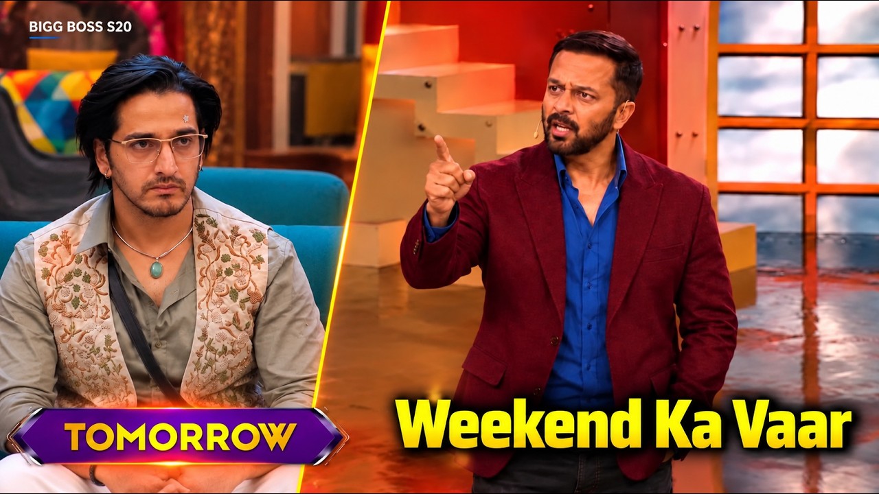 Bigg Boss 20 WKV Promo: Rohit Shetty Slams Qazi on Weekend Ka Vaar | Double Eviction BB20