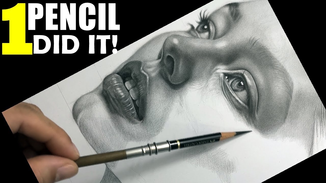 ONE Pencil Only… and It Turned Into This 😳✏️