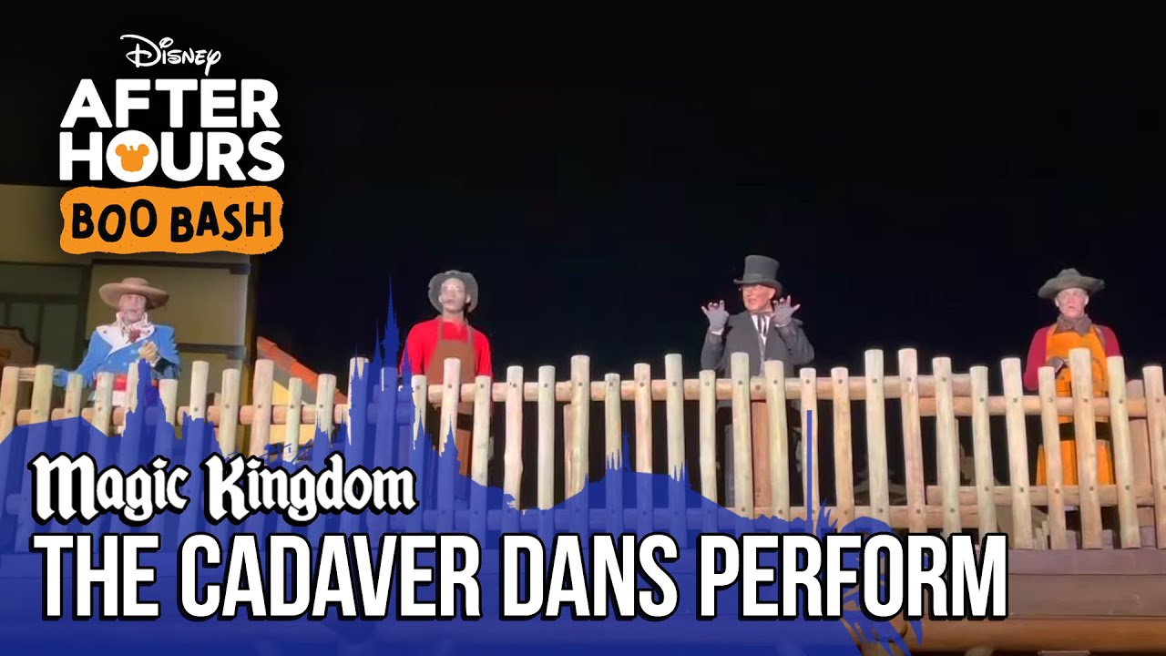 The Cadaver Dans - Disney After Hours BOO BASH at the Magic Kingdom