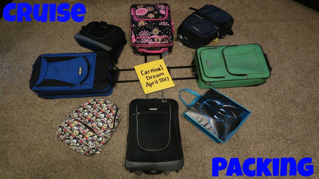 PACKING FOR A CRUISE - What we pack & how we pack