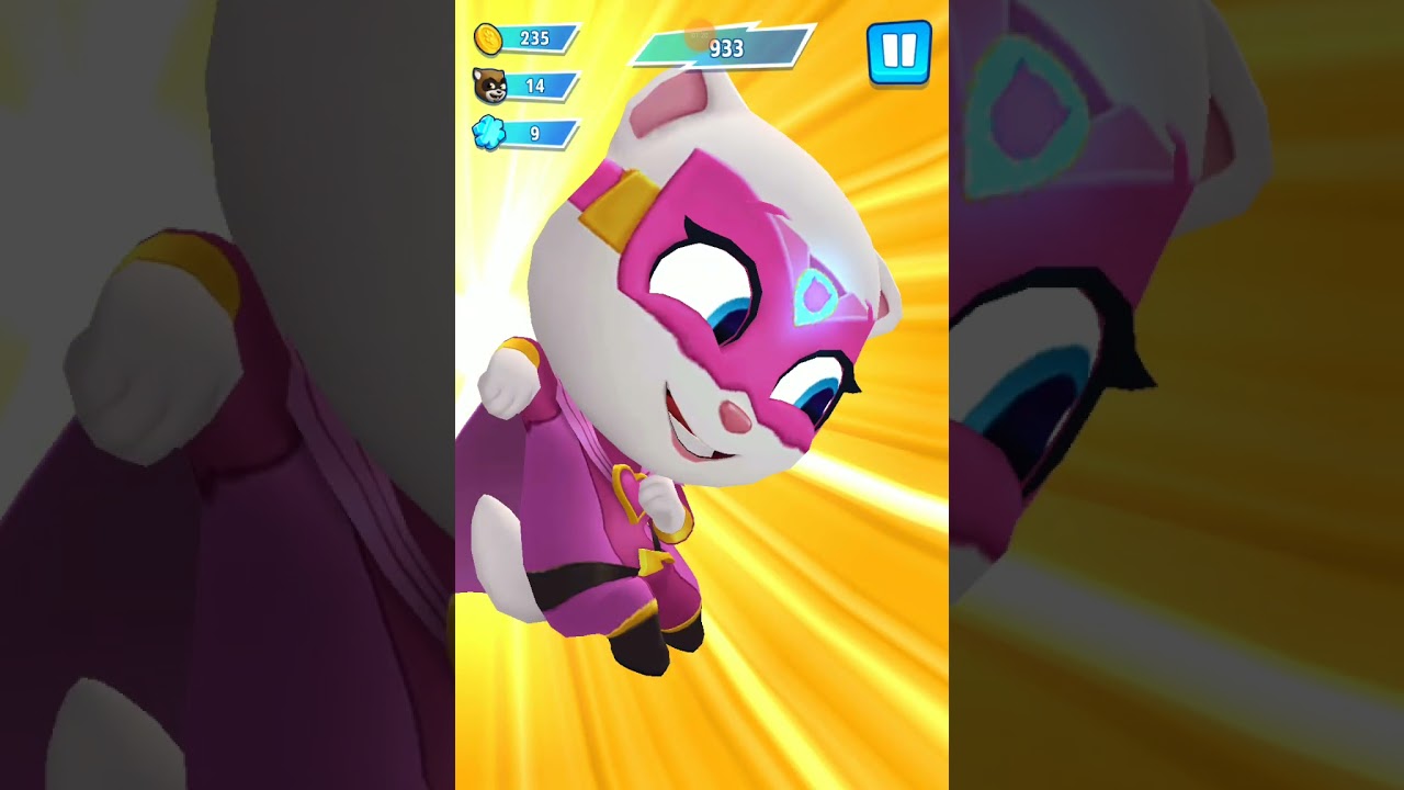 Taking Tom Hero Dash  Angela  Play 🏃‍♀️ 🏃‍♀️  🎮