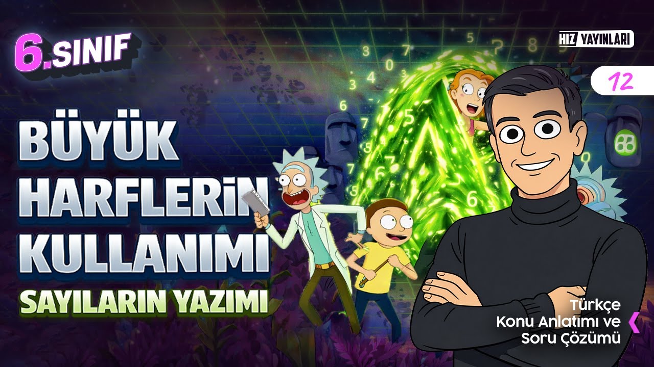 6. Sınıf Türkçe | Büyük Harflerin Kullanımı – Sayıların Yazımı | 2025–2026