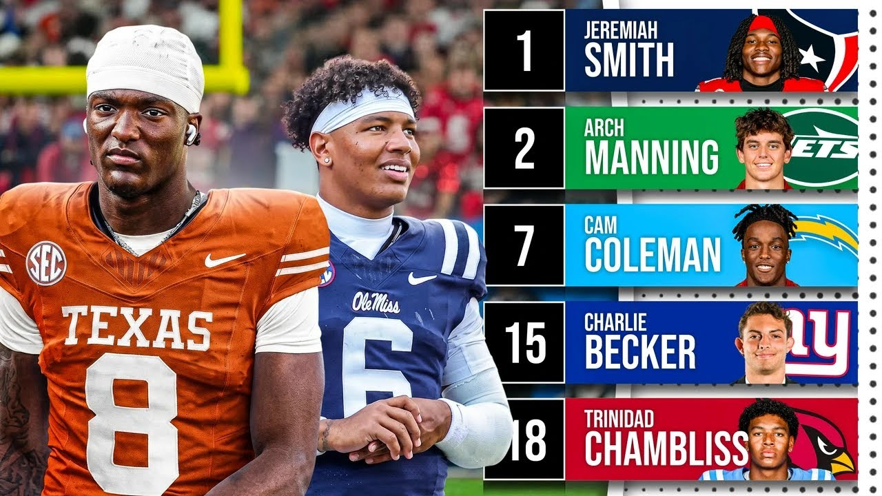 2027 NFL Mock Draft Post Week 2