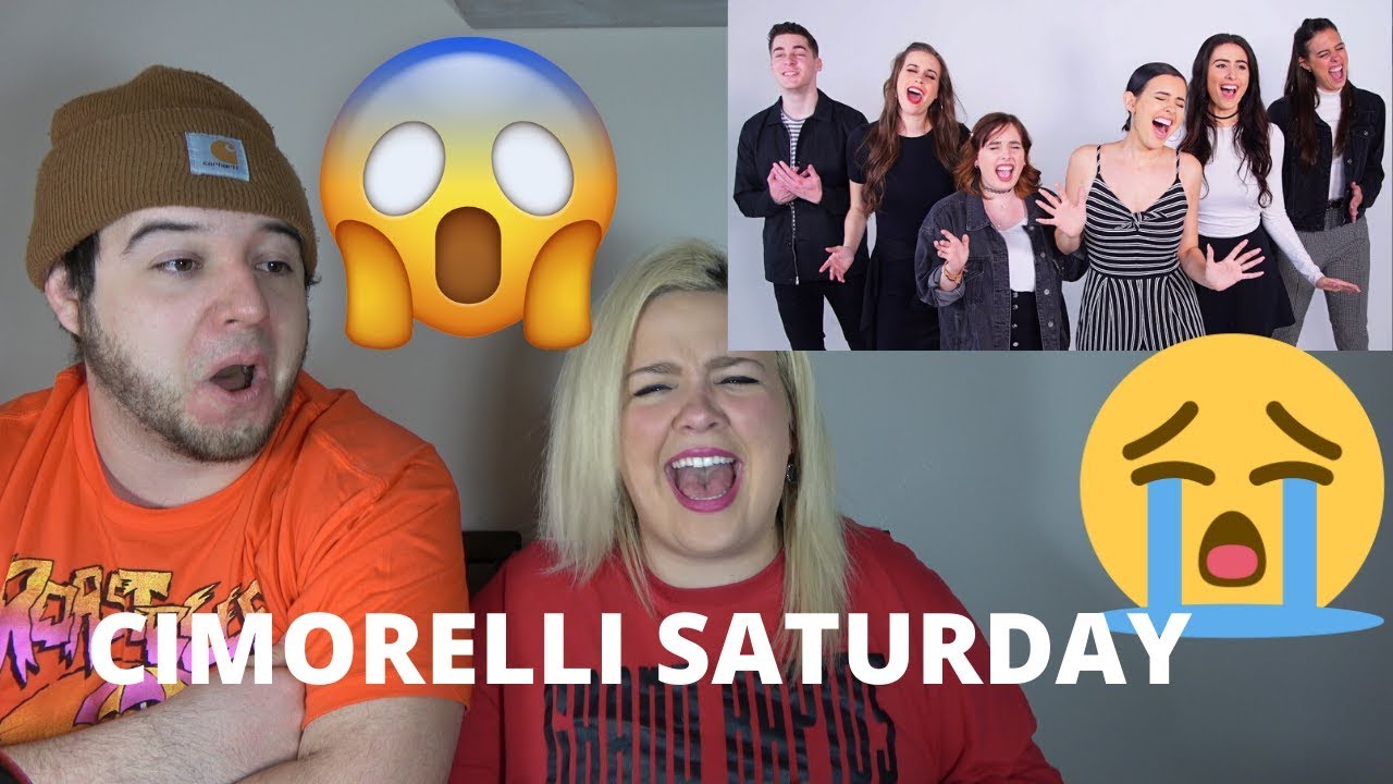 CIMORELLI PITCH PERFECT MEDLEY | COUPLE REACTION VIDEO