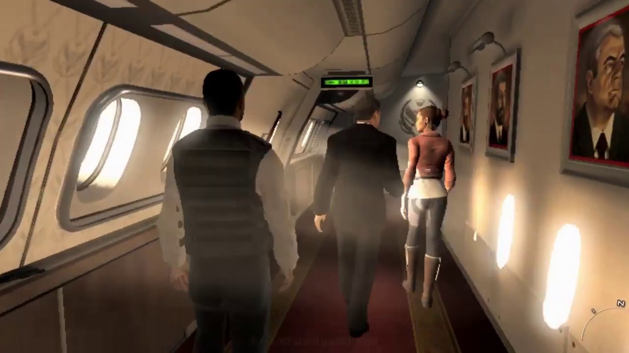 Russian president's plane hijack/call of duty /MW-3