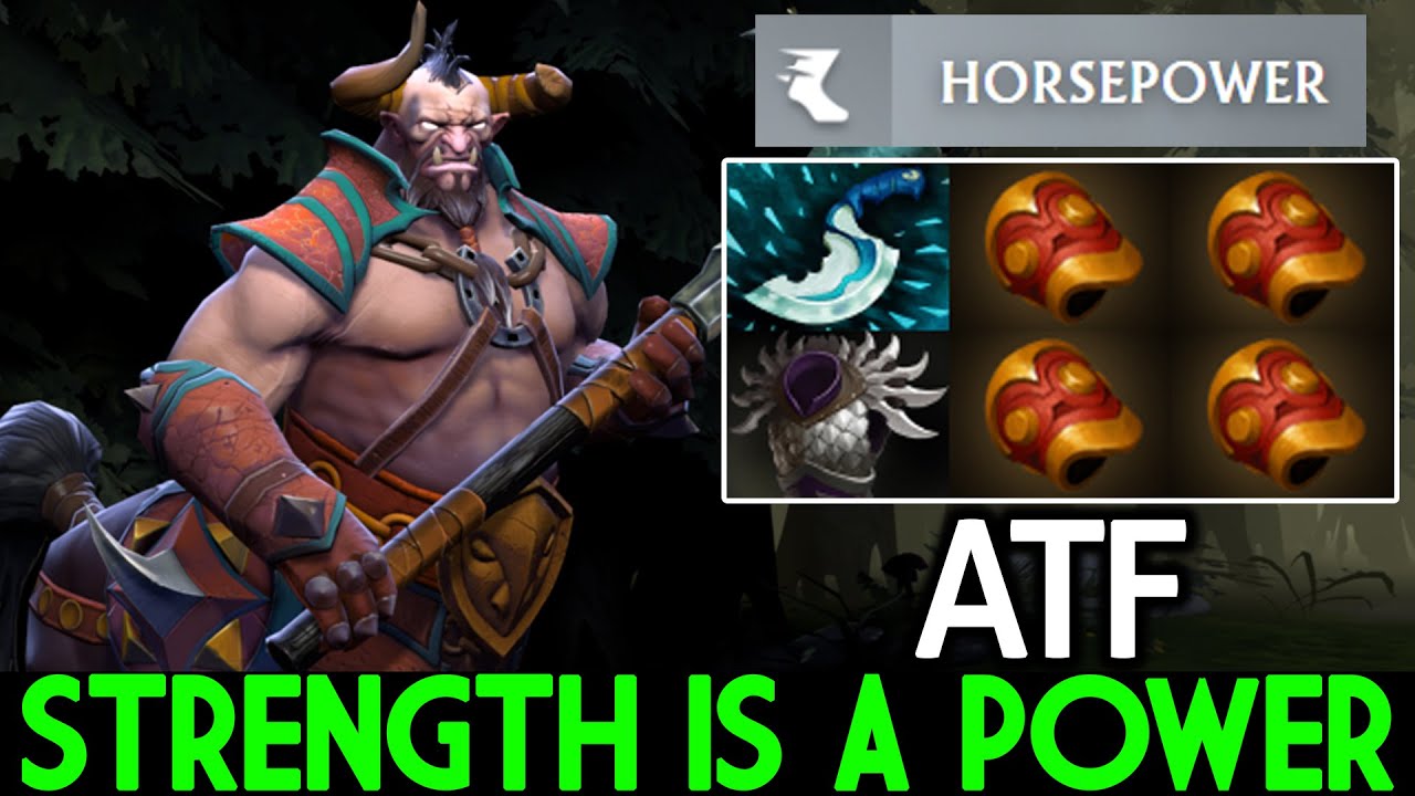 ATF [Centaur Warrunner] Strength is a Power 14000 MMR Offlane Dota 2