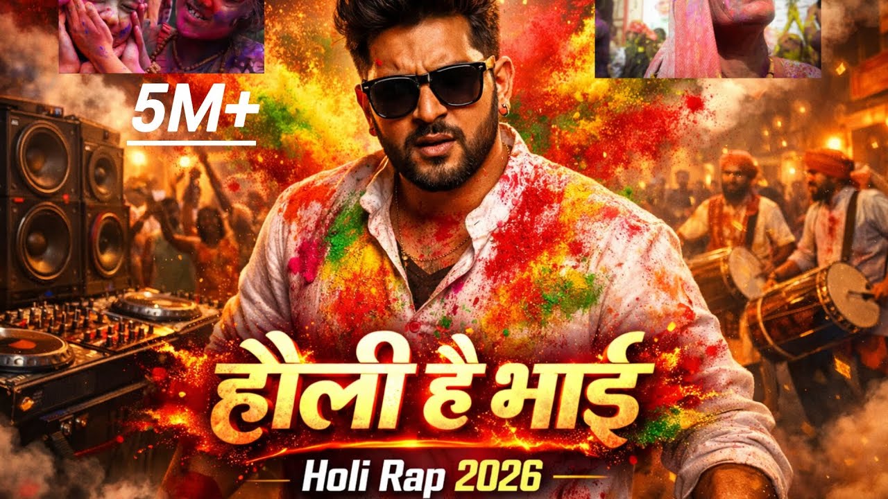 🔥 Holi Hai Bhai – Desi Rap Anthem 2026 | Color Festival Song