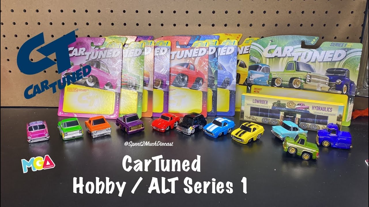 CarTuned Hobby / ALT Series 1 от MGA | Выпуск Hobby Dealer | 3 шт. в упаковке | Полная распаковка...