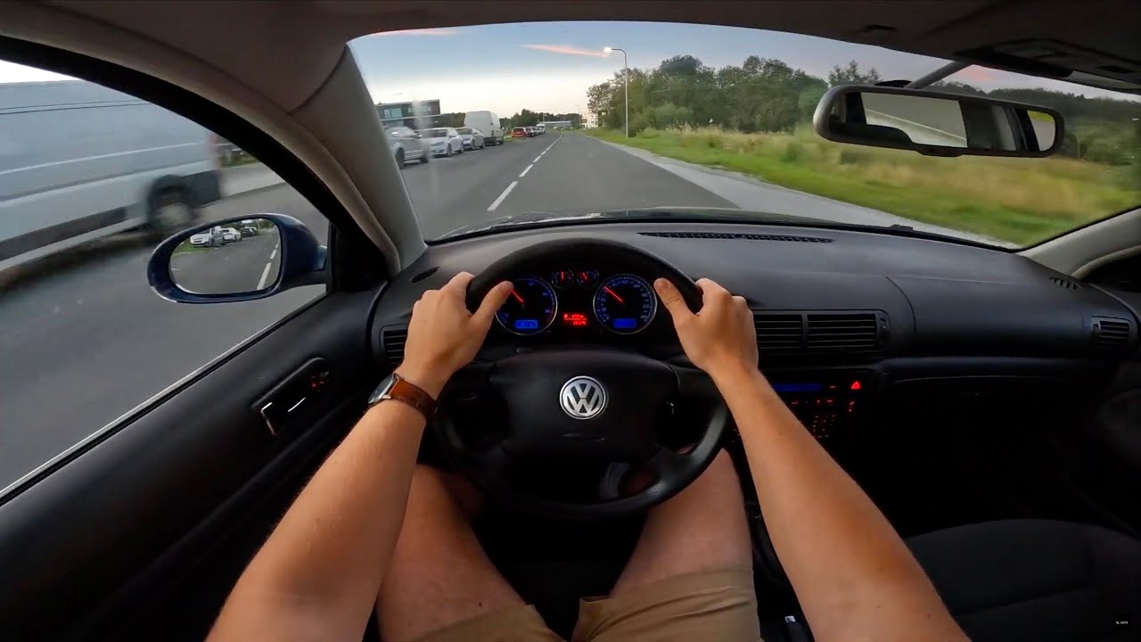 POV Test Drive Volkswagen Passat B5.5 Variant 1.9TDI 96KW
