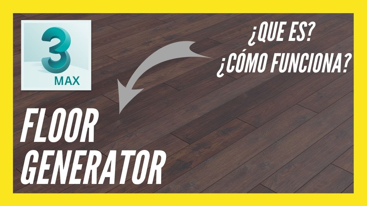 Cómo instalar & usar el FLOOR GENERATOR para 3DSMAX | Despiece de pisos
