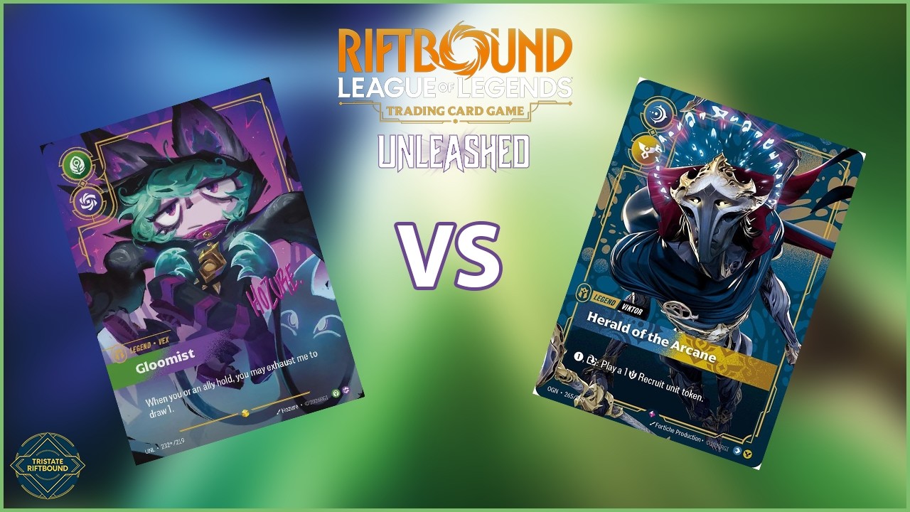 Set 3 Riftbound Unleashed Gameplay | Vex vs. Viktor | Bo3