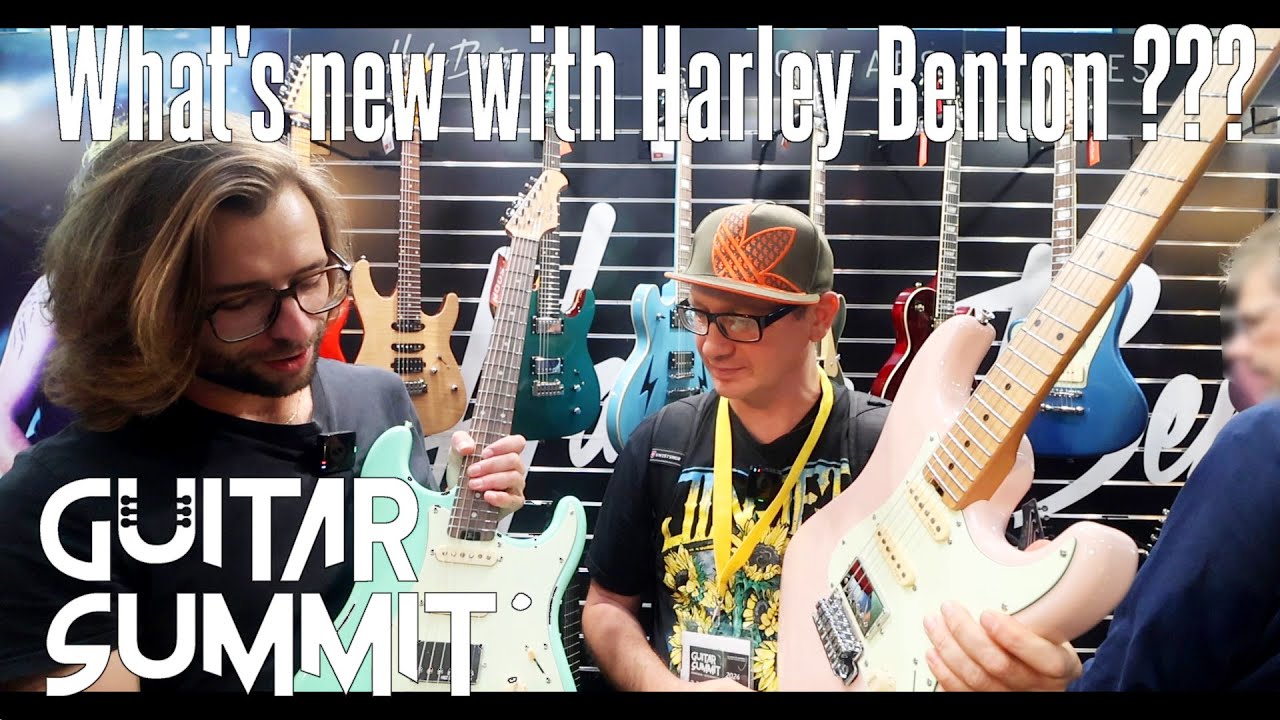 What's new with Harley Benton? - Guitar Summit 2024 - FOG