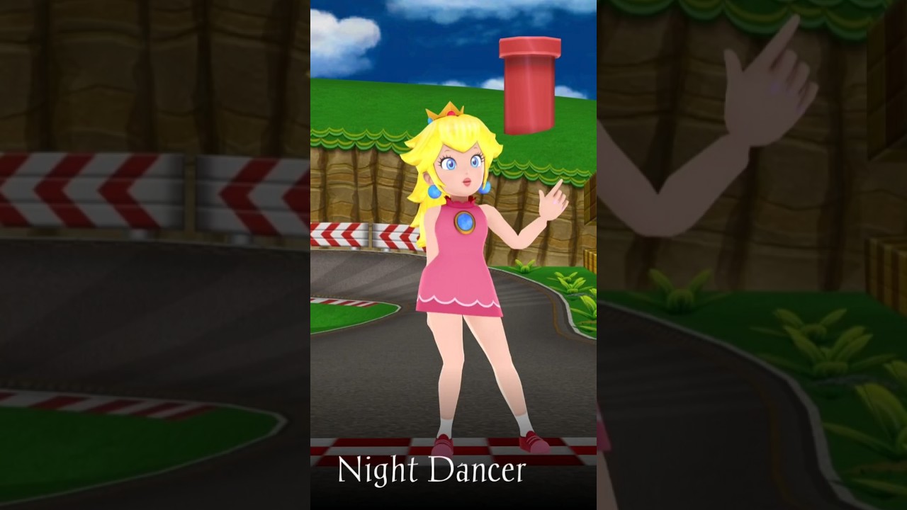 💖 【MMD】 Princess Peach dances to Night Dancer v2 💖 
