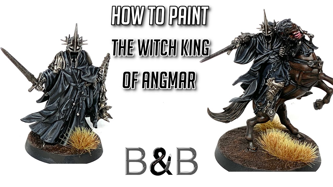 How to paint the Witch-king of Angmar