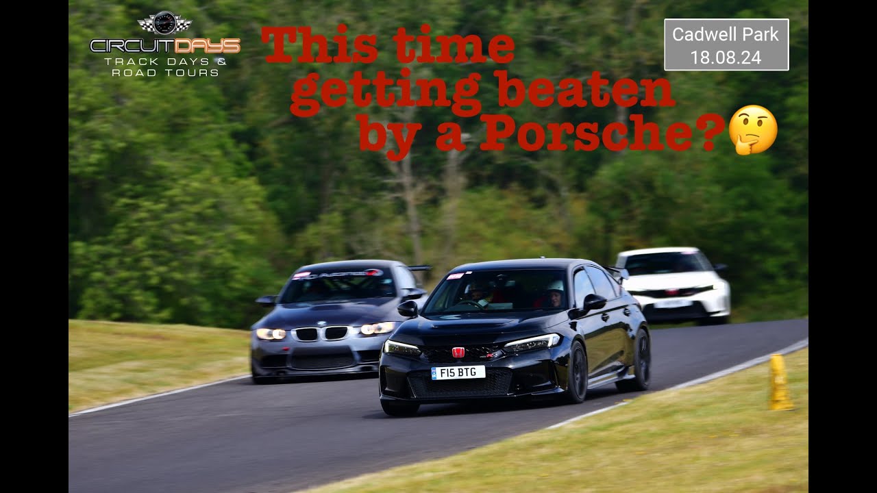 Honda Civic Type R FL5 VS Porsche 911 GT3 RS @CadwellParkofficial on a circuit days events trackday
