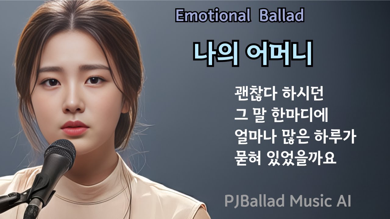 나의 어머니 (말없이 살아낸 세월) | Emotional Ballad #감성발라드