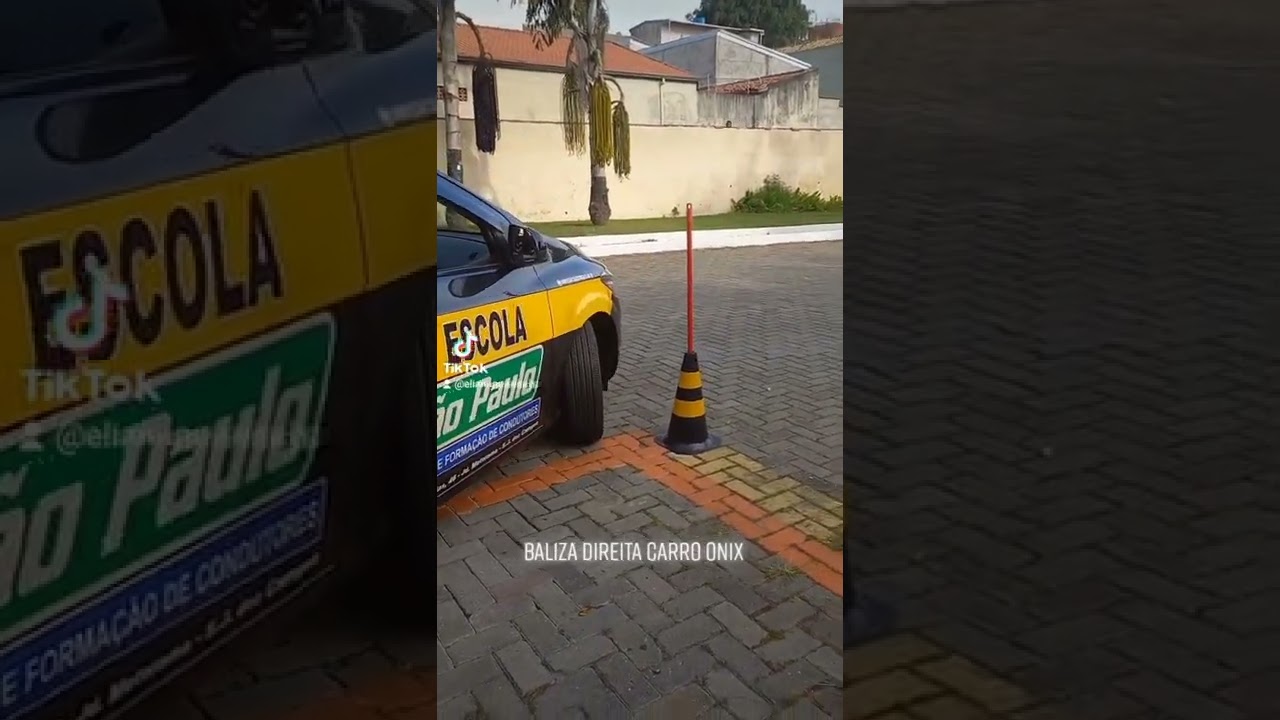 Baliza  direita   carro onix