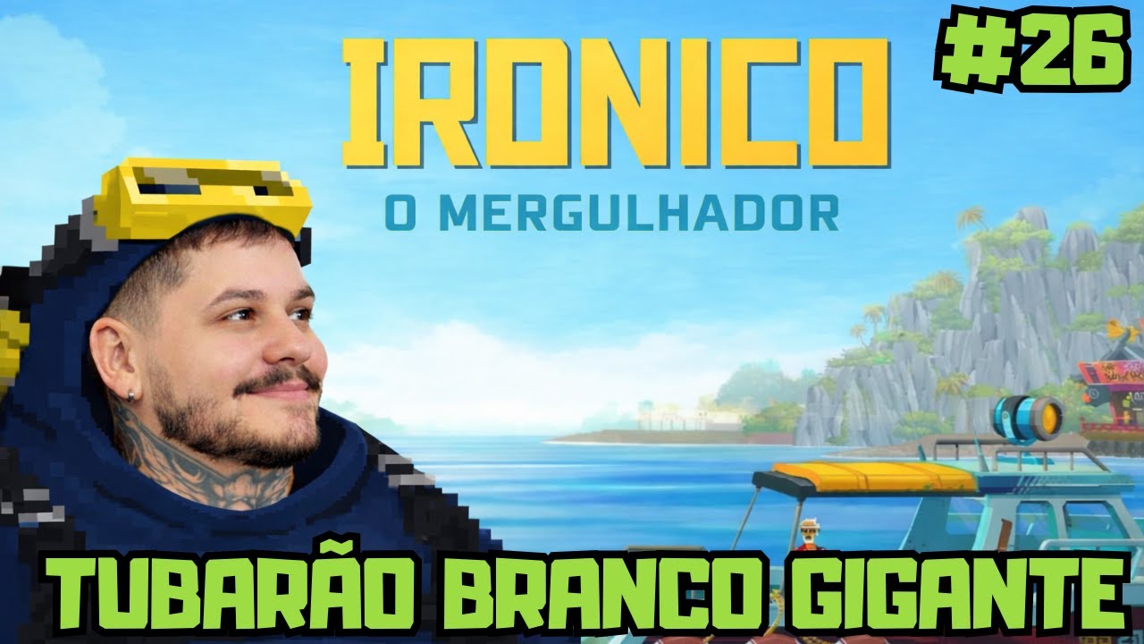 PASTANDO PARA O TUBARÃO BRANCO GIGANTE - DAVE THE DIVER #26 PT/BR