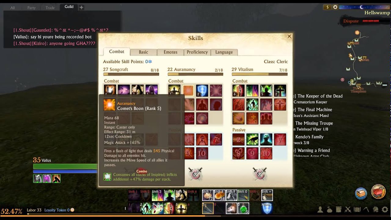 Cleric healer Archeage.