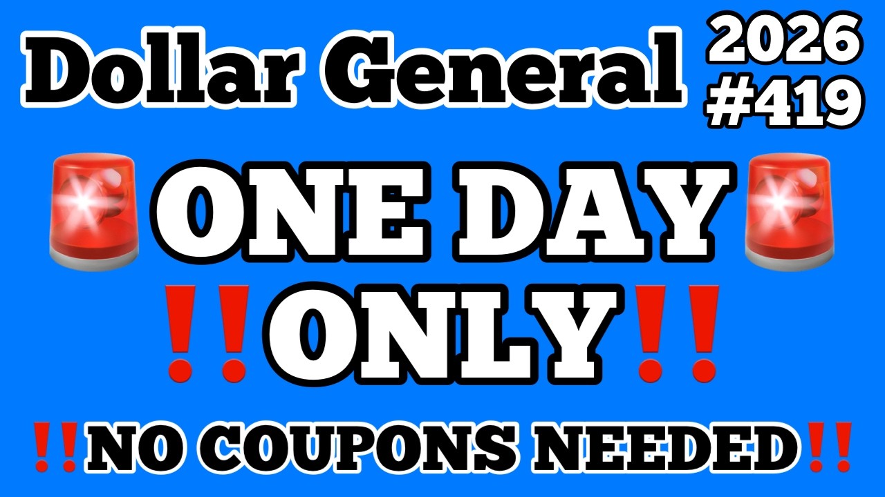 2026#419🚨Купоны Dollar General🚨ТОЛЬКО ОДИН ДЕНЬ‼️КУПОНЫ НЕ НУЖНЫ‼️ПОЕХАЛИ‼️ОБЯЗАТЕЛЬНО К ПРОСМОТРУ👀👀
