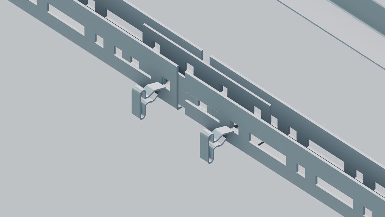 How-To -Install: MESH R-H 215 on U-Profile with H-35 Profile | Knauf Ceilings