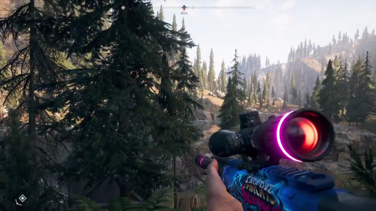Far Cry 5 headshot IMPOSS&Iacute;VEL no rio!