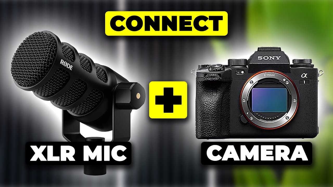 How To Connect An XLR Microphone To A Camera