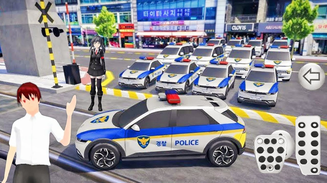 Police car Driving School Simulator New 3D Driving Class 2026 - Android games 
