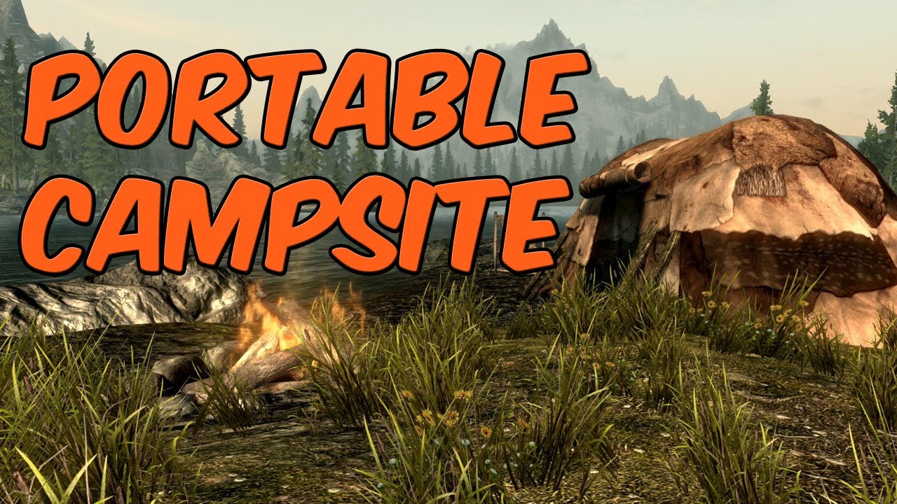 The Elder Scrolls V: Skyrim - Mods Show #10 Portable Campsite [DE|GER]