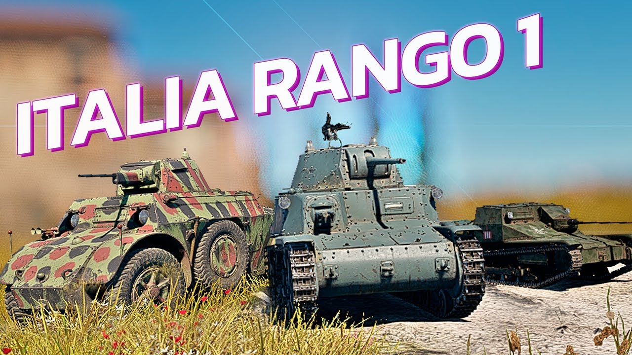 Reseña de Rango 1 de Italia en War Thunder!