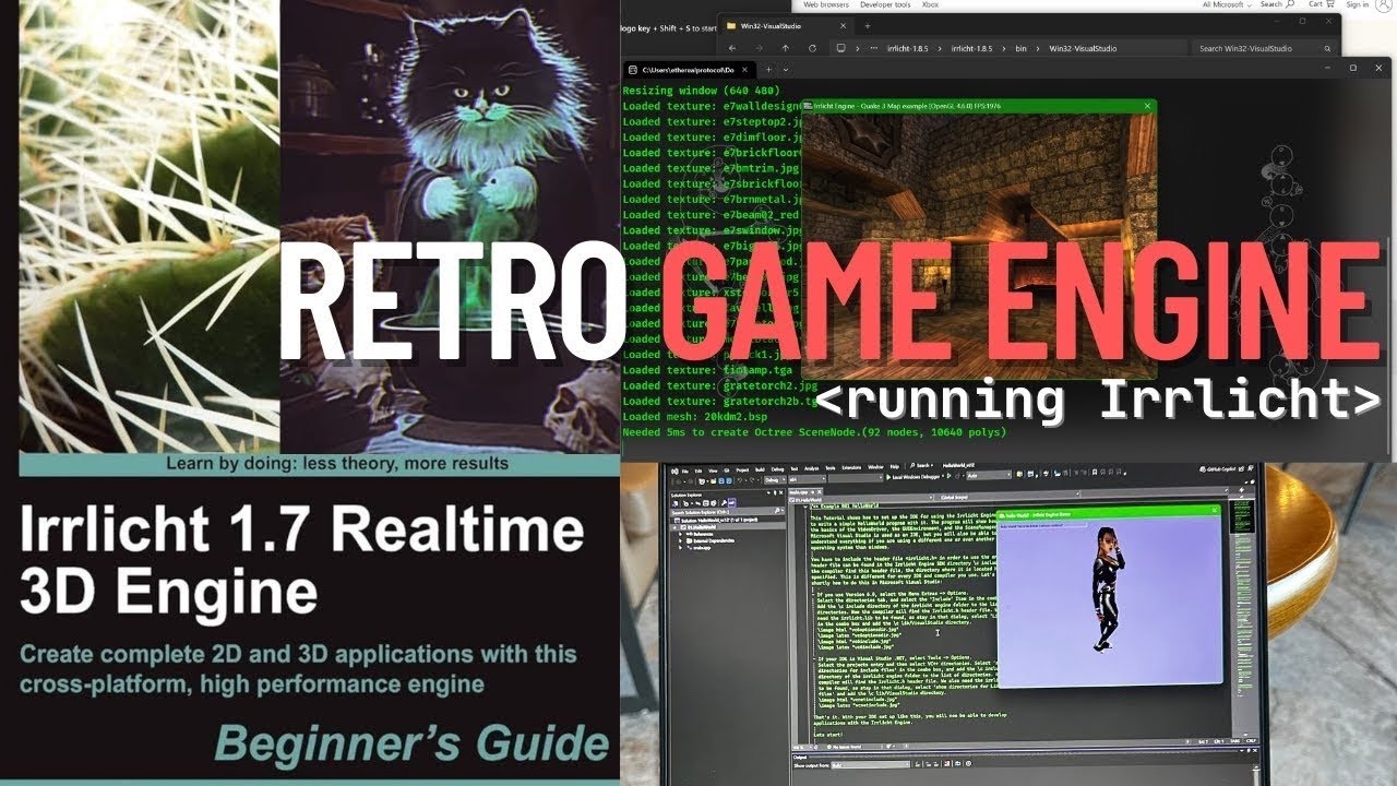 Retro Game Dev Setting Up Irrlicht Engine (Step-by-Step)