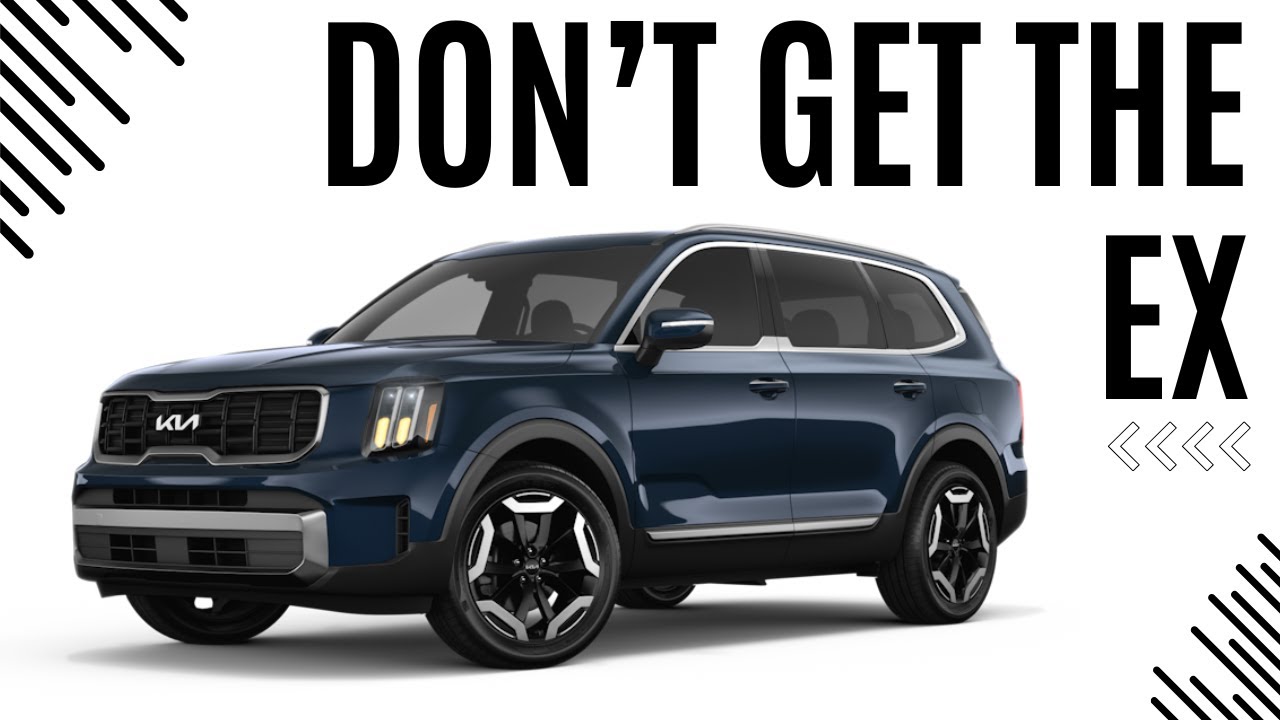 Kia Telluride S против EX 2025 года — просто берите S — и вот почему!