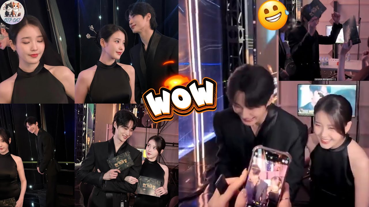 IU x Byeon Woo-seok&rsquo;s Backstage Chemistry Melts Fans at MBC Awards 💖🎬