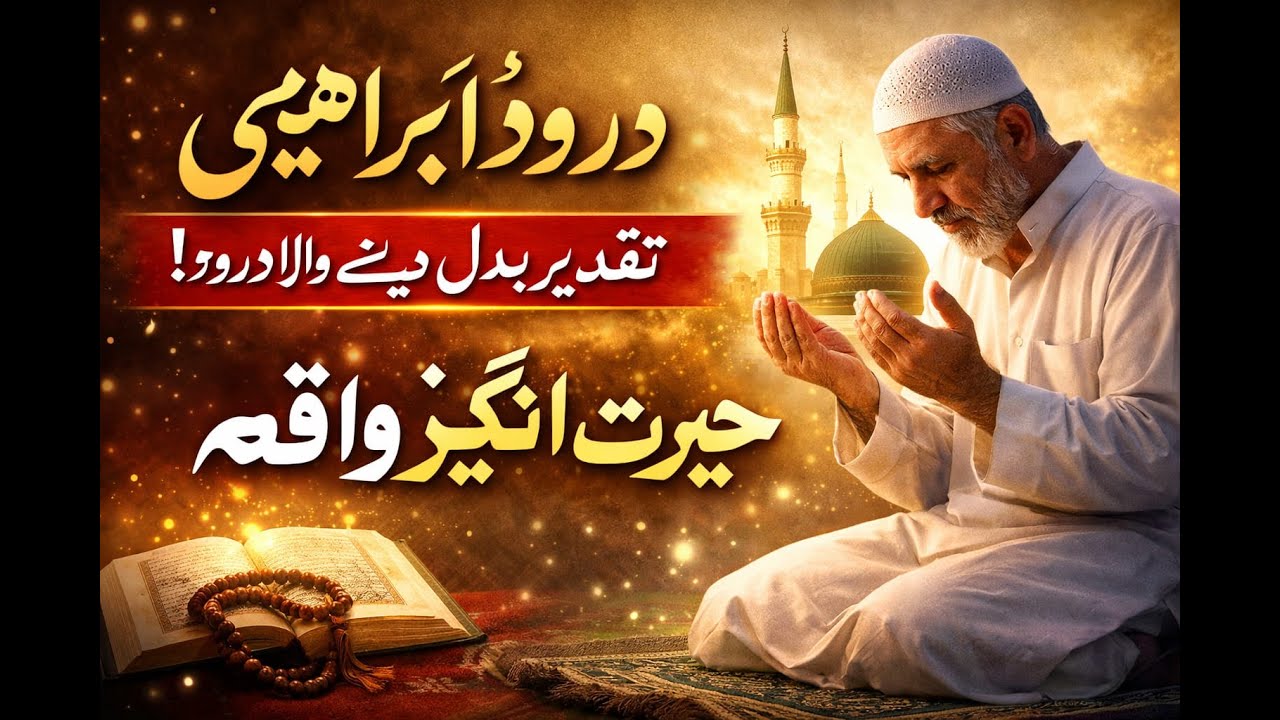 Durood e Ibrahimi Ki Fazilat Aur Dil Ko Chhoo Lene Wala Mushahida