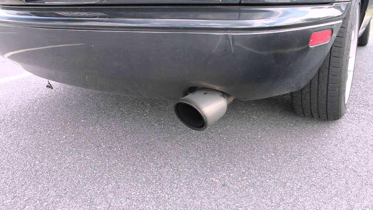 Miata High Flow Cat Before and After