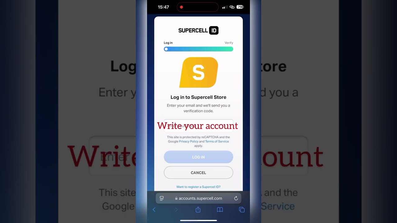 How to login in Supercell store with verified account of COC easy method 🥸🥳