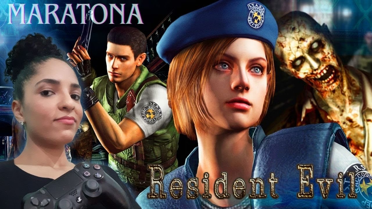 RESIDENT EVIL 1 REMAKE  -  MARATONA AO VIVO NO PC