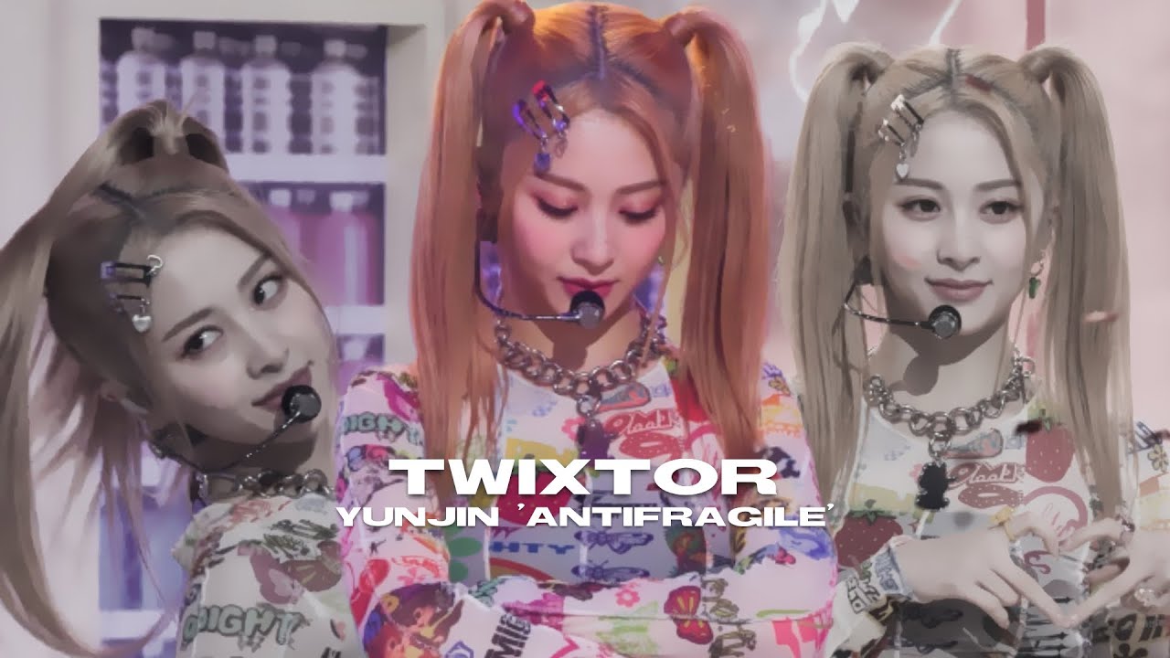 HUH YUNJIN ‘ANTIFRAGILE' TWIXTOR CLIPS