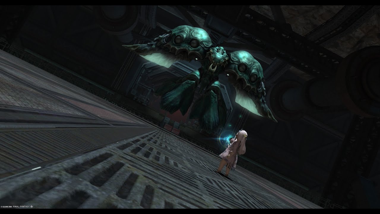 [FFXIV 7.05] Castrum Marinum (Extreme) Solo (GNB, ilvl 716, 0% Echo (Both Phases))