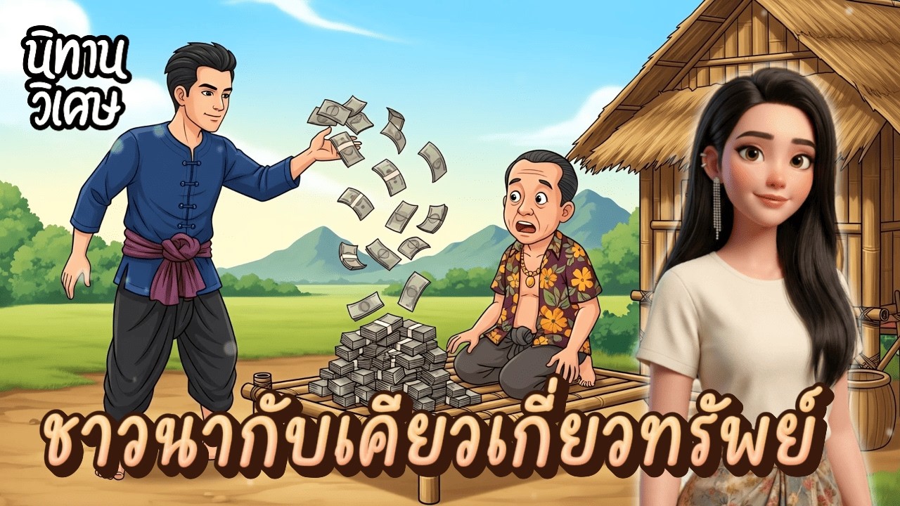 ชาวนากับเคียวเกี่ยวทรัพย์ | EP.49 นิทานวิเศษ #นิทานพื้นบ้าน #นิทานก่อนนอน #นิทานสอนใจ
