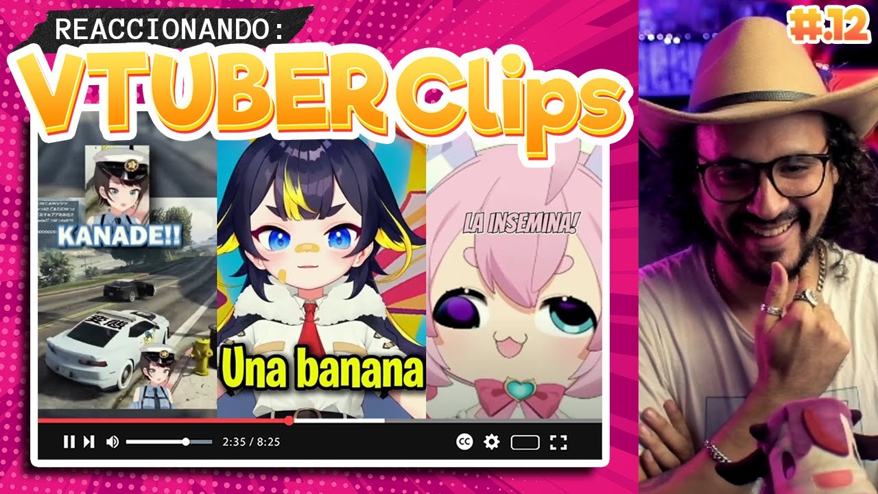 ¿Banana de 6 velocidades? CLIPS VTUBER más EXTRAÑOS | Robando Clips parte 12