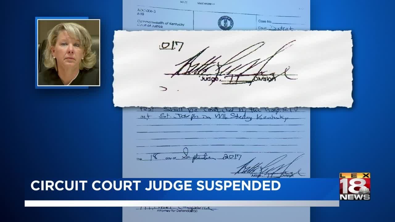 Circuit Court Judge Suspended