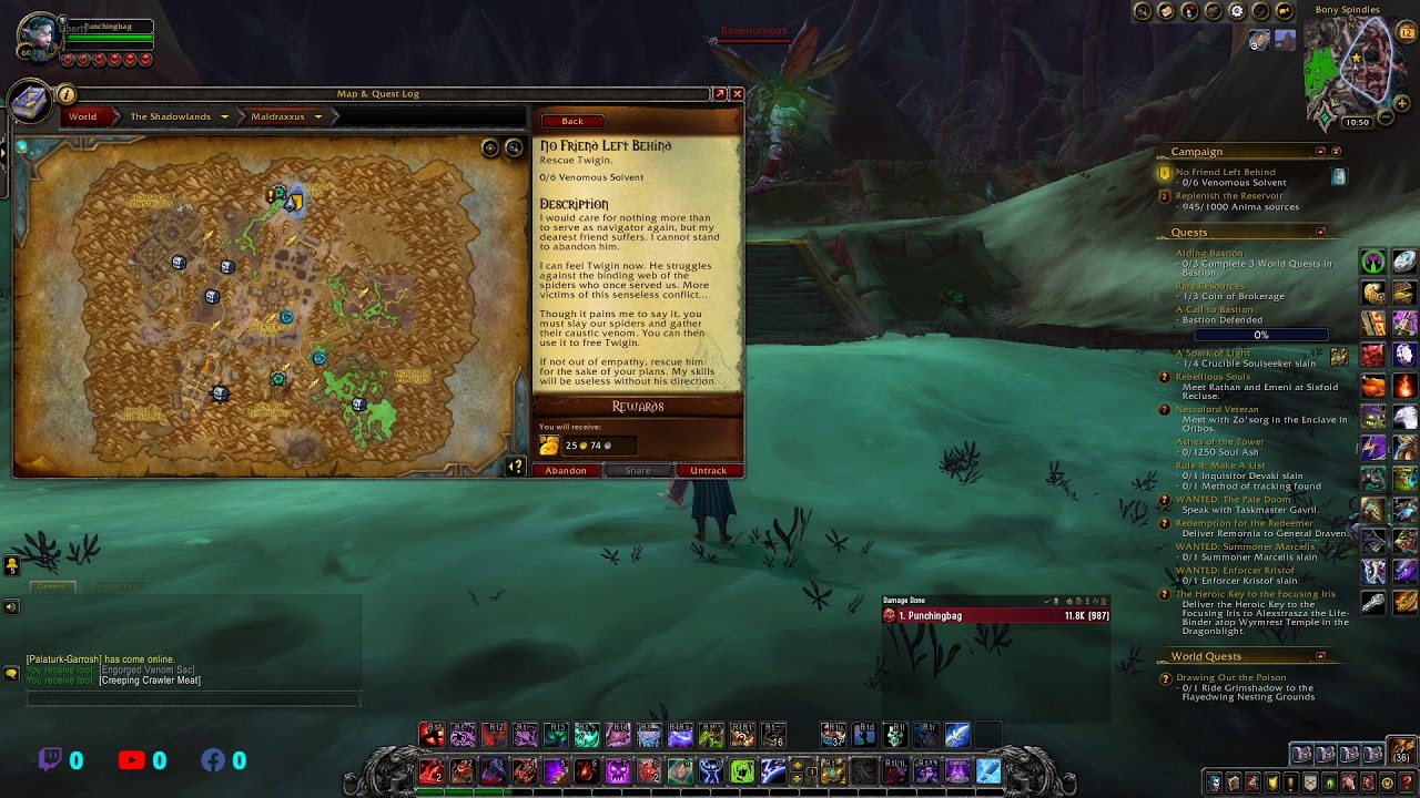 WoW: Farming Ve'nari Reputation