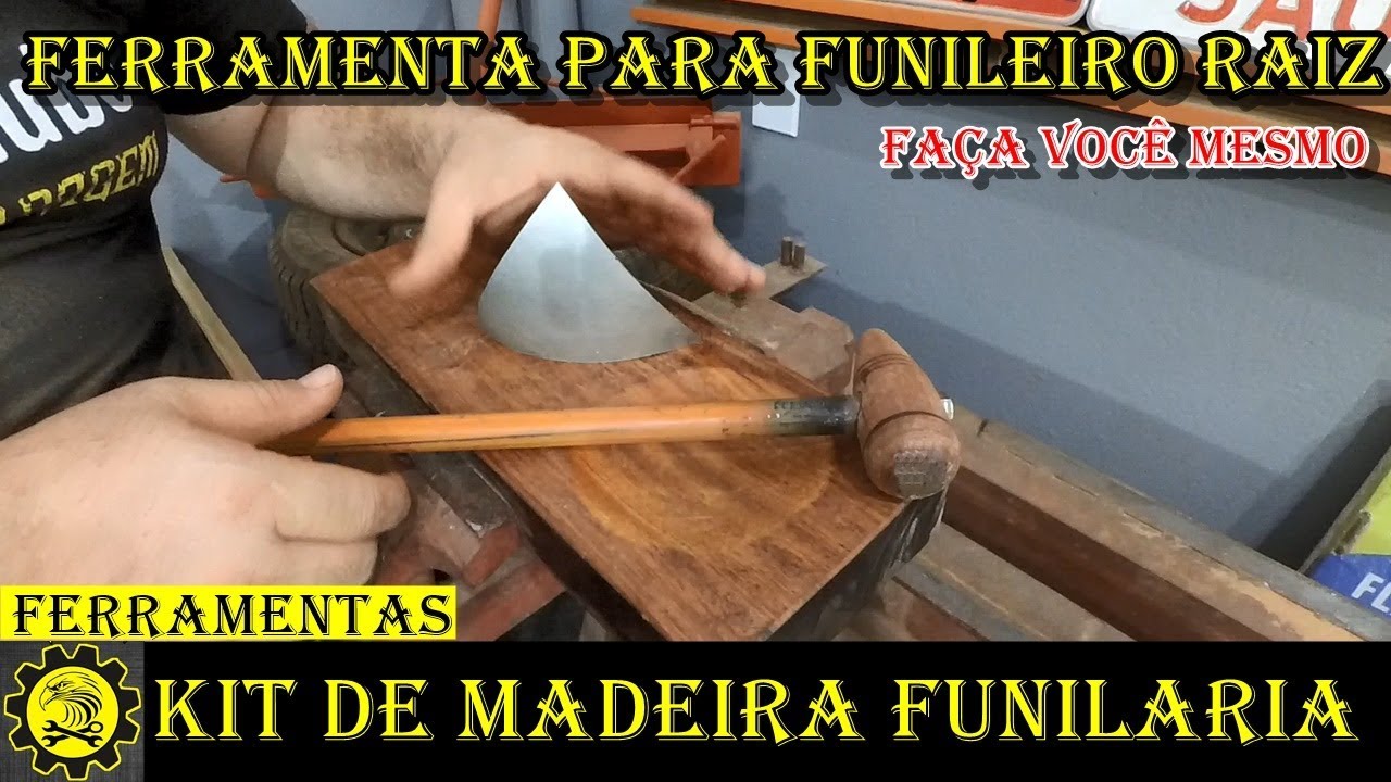 Kit de Madeira para Funileiro Raiz / Woodworking tool for tinsmith