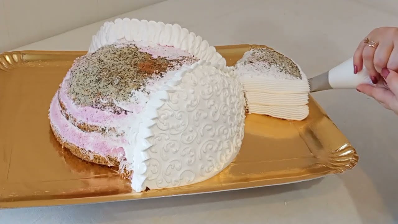 😲БОЖЕСТВЕННО КРАСИВЫЙ торт😍 сказал ЗАКАЗЧИК😊