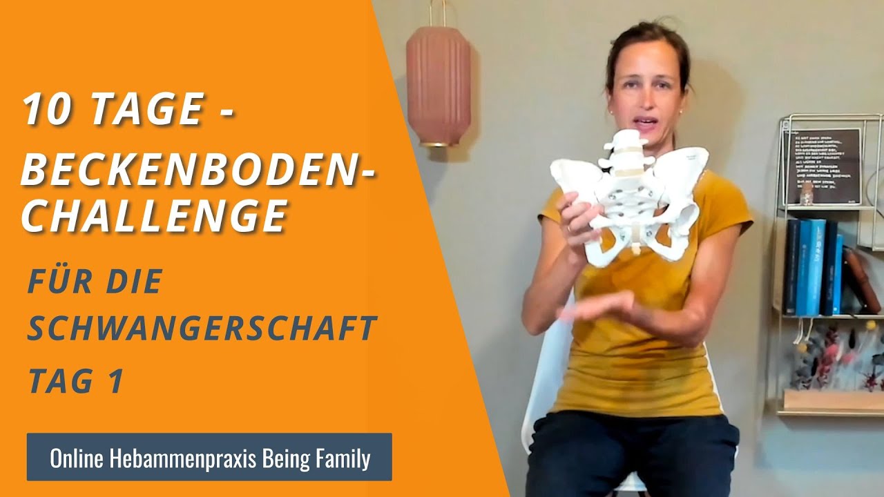 10 Tage Beckenboden-Challenge für die Schwangerschaft