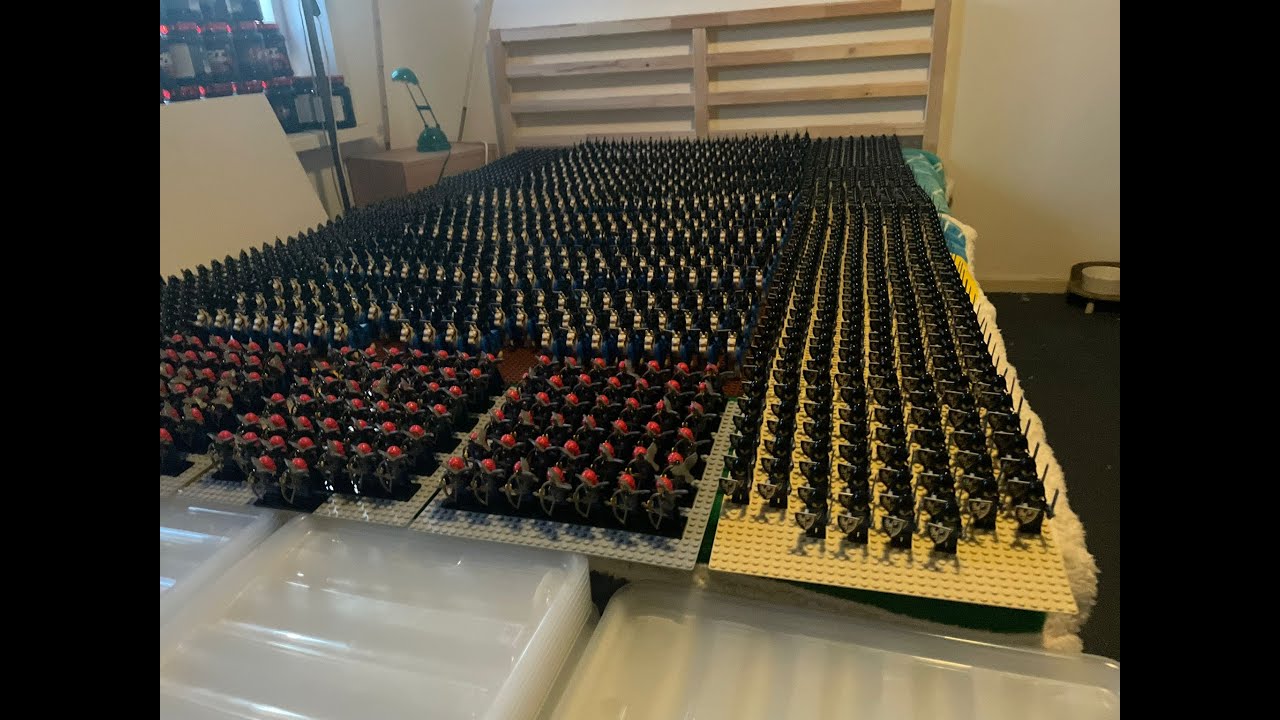My Massive Black Falcon Army Is Finally Complete