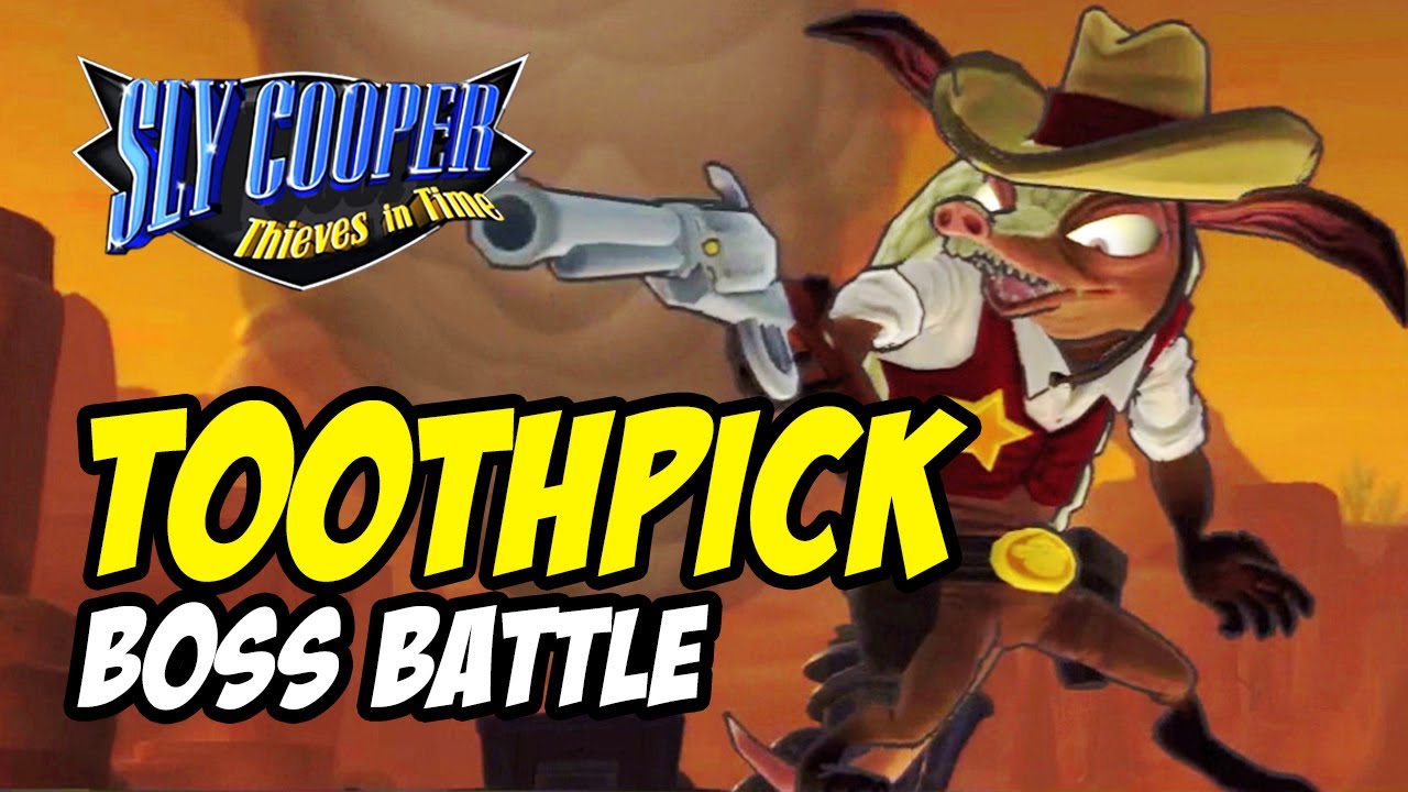 Sly Cooper Thieves in Time - Toothpick Boss Battle