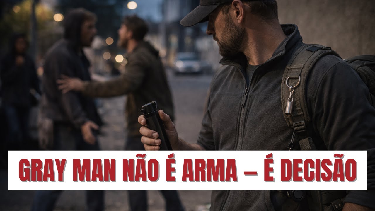 Gray Man: O Guia Realista de Defesa Urbana Não-Letal